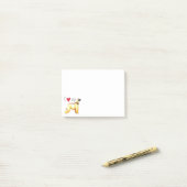 Ik hou van mijn Afghaanse hond Post-it® Notes (Op bureau)