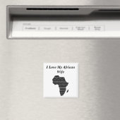 Ik hou van mijn Afrikaanse vrouw Magneet (Insitu (Vaatwasser))