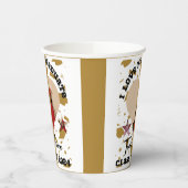 Ik hou van mijn Afstuderen 2024 hart Papieren Bekers (Links)