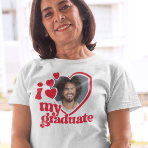 Ik hou van mijn Afstuderen foto T-shirt
