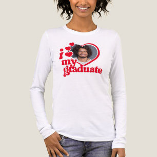 Ik hou van mijn Afstuderen foto Tri-Blend Shirt
