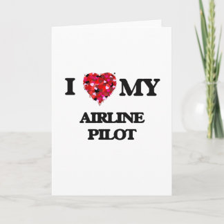 Ik hou van mijn Airline Pilot Kaart