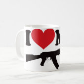 Ik hou van mijn AK47 Koffiemok (Voorkant links)