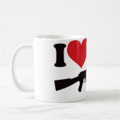 Ik hou van mijn AK47 Koffiemok (Links)