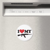 Ik hou van mijn AK47 Magneet (Insitu (Vaatwasser))