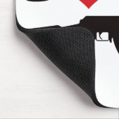 Ik hou van mijn AK47 Muismat (Hoek)