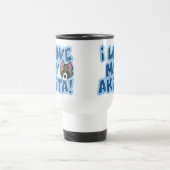 Ik hou van mijn Akita Travel Mug Reisbeker (Center)