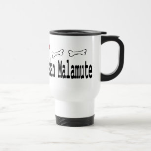 Ik hou van mijn alaskan Malamute Reisbeker