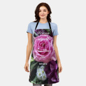 Ik hou van mijn alles-over-printscherm schort (Gedragen)