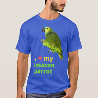 Ik hou van mijn Amazon Parrot 1 T-shirt