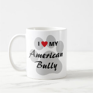 Ik hou van mijn Amerikaanse Bully Koffiemok