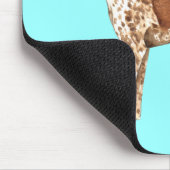 Ik hou van mijn Amerikaanse Engelse hond Muismat (Hoek)