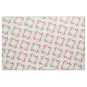 Ik hou van mijn Amerikaanse Engelse hond Stof (Fat Quarter)