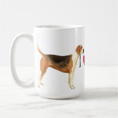 Ik hou van mijn Amerikaanse hond Koffiemok (Links)