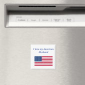 Ik hou van mijn Amerikaanse man Magneet (Insitu (Vaatwasser))