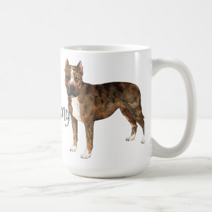 Ik hou van mijn Amerikaanse Staffordshire Terrier Koffiemok