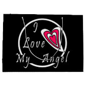 Ik hou van mijn Angel Groot Cadeauzakje (Achterkant)