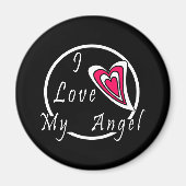 Ik hou van mijn Angel Magneet (Voorkant)