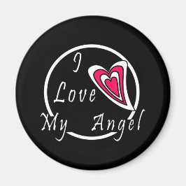 Ik hou van mijn Angel Magneet