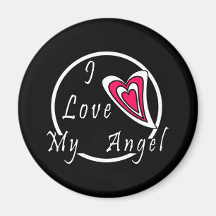 Ik hou van mijn Angel   Magneet