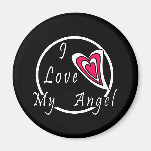 Ik hou van mijn Angel Magneet (Voorkant)