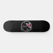 Ik hou van mijn Angel Persoonlijk Skateboard (Horizontaal)