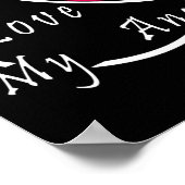 Ik hou van mijn Angel Poster (Hoek)