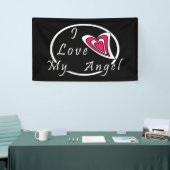 Ik hou van mijn Angel Spandoek (Beurs)