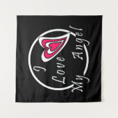 Ik hou van mijn Angel Wandkleed (Voorkant)