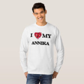 Ik hou van mijn Annika T-shirt (Voorkant volledig)