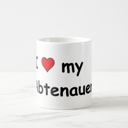 Ik hou van mijn antenauer koffiemok (Center)