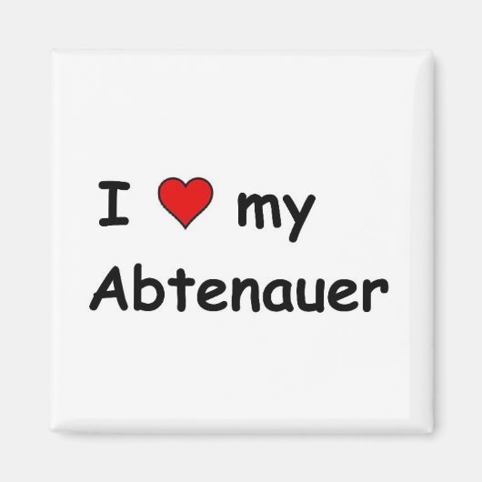 Ik hou van mijn antenauer magneet (Voorkant)