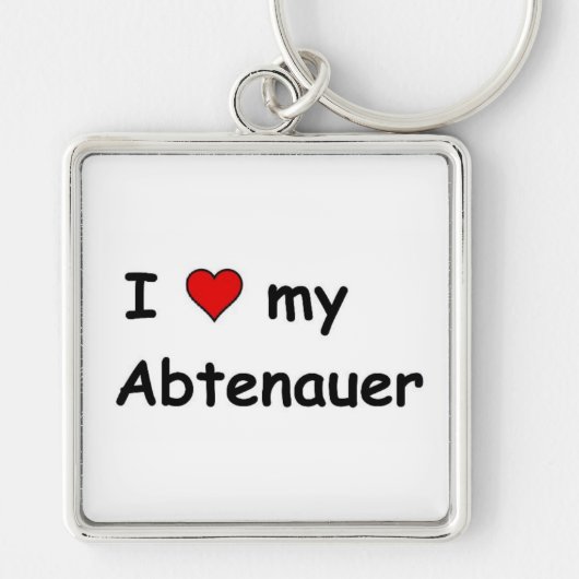 Ik hou van mijn antenauer sleutelhanger (Voorkant)