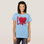 Ik hou van mijn apen t-shirt (Voorkant volledig)
