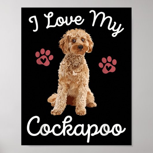 Ik hou van mijn apo hond moeder grappige citaat hu poster (Voorkant)