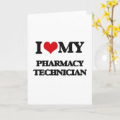 Ik hou van mijn apotheker kaart (Gele Bloem)