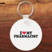 Ik hou van mijn apotheker sleutelhanger (Voorkant)
