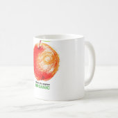 Ik hou van mijn appels organisch koffiemok (Voorkant rechts)
