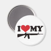 Ik hou van mijn AR15 Magneet (Voorkant / Achterkant)