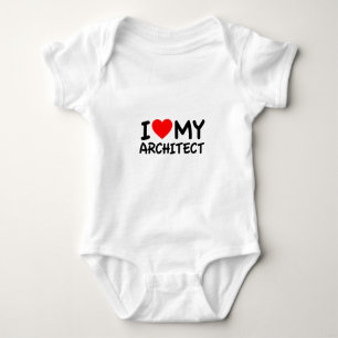 Ik hou van mijn architect romper