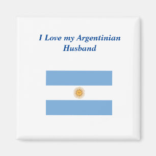 Ik hou van mijn Argentijnse Husband Magnet
