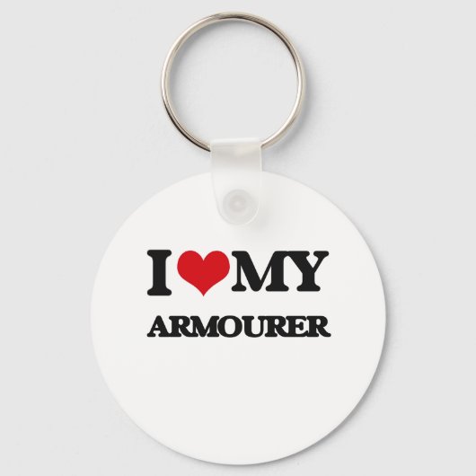 Ik hou van mijn Armorer Sleutelhanger (Voorkant)