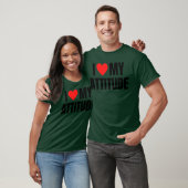 IK HOU VAN MIJN ATTITUDE meisje T-shirt (Unisex)