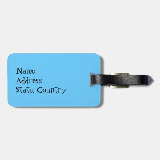 Ik hou van mijn Australiër Shepherd Bagagelabel (Achterkant horizontaal)