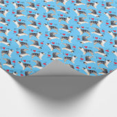 Ik hou van mijn Australiër Shepherd Cadeaupapier (Hoek)