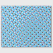 Ik hou van mijn Australiër Shepherd Cadeaupapier (Vlak)