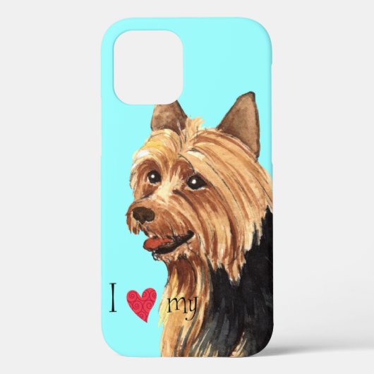 Ik hou van mijn Australische Terrier Case-Mate iPhone Case (Achterkant)