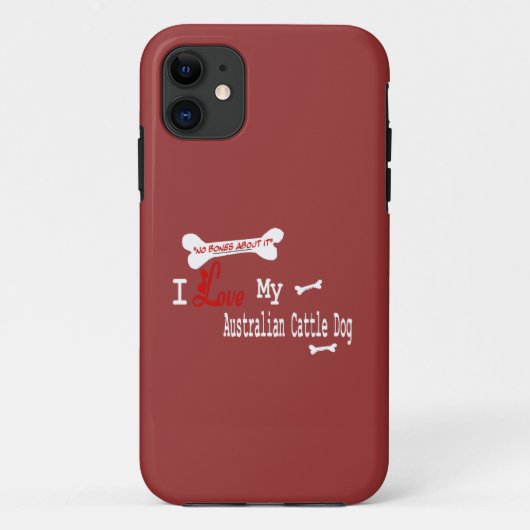Ik hou van mijn Australische veestapel Case-Mate iPhone Case (Achterkant)