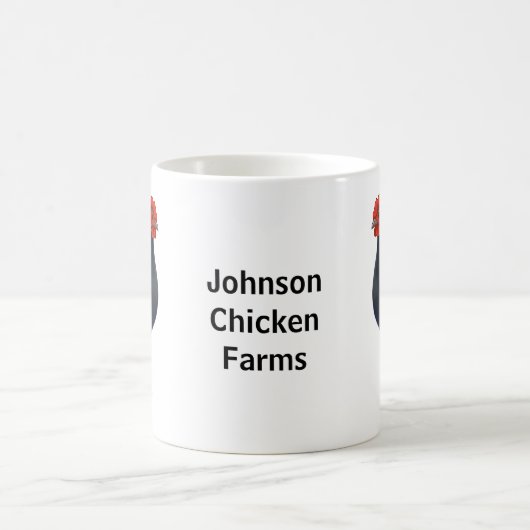 Ik hou van mijn Australorp Chicken Koffiemok (Center)