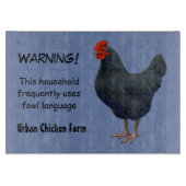 Ik hou van mijn Australorp Chicken Snijplank (Voorkant)